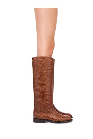 Stivali Montana in pelle marrone PARIS TEXAS | PX1721XCOCOCIOCCOLATO